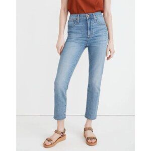 MADEWELL The Perfect Vintage Crop Jean Medium Wash Size 27